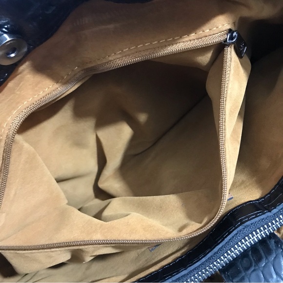 SOLD Patricia Nash Black Leather Witney Tote Handbag Purse LIKE NEW Condition - Picture 12 of 16